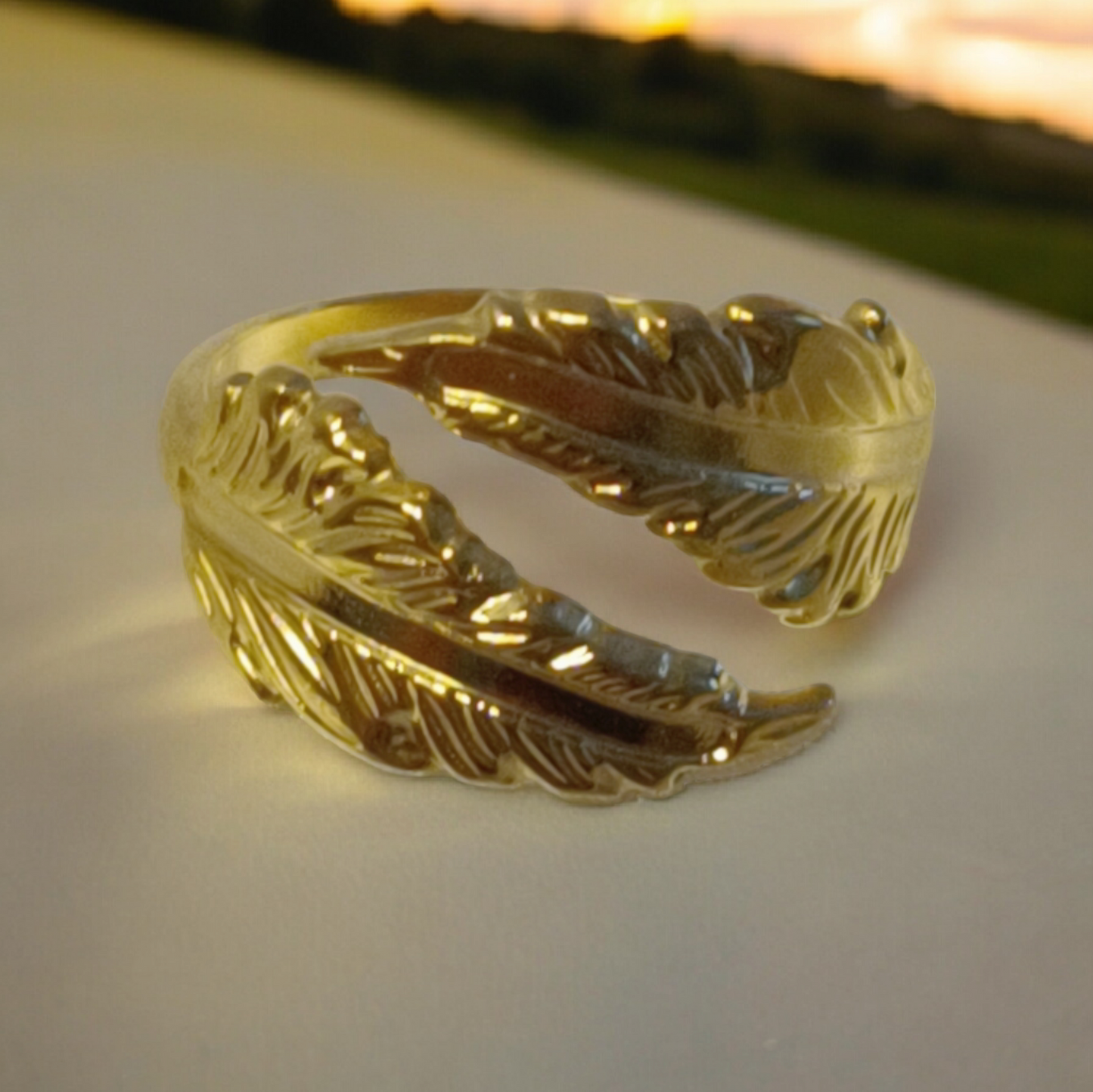 Bague Feuille